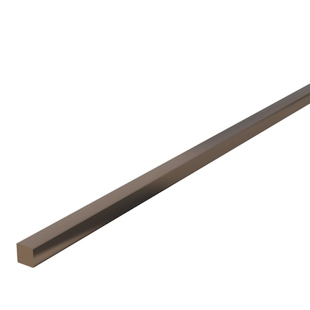 Designs Of Distinction .25" Decorative Aluminum Bar - Warm Bronze 01110810WB1